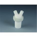   Multiple Distributors for Bottles with ground join NS 29, 2 x GL 14, PTFE