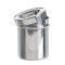   Dressing jar with lid 80 x 102 mm lid with handle, stockable, 18/10 steel