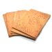 Cork plate 250x250x10 mm ***custom made product***