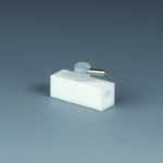   "Miniature 3-Way-stop cock UNF 1/4"" 28 G, 2 connections internal thread for ? 1,6x3,2 mm, PTFE"