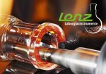   Lenz gáz distribution pipe, melted in the middle Bowl diameter 25mm, porozitás 2 GL as borosilicate 3.3, L 150mm,