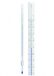   Thermometers -10...+250:1°C blue filled, 235 mm immersion length ground glass joint NS 14,5/23, calibratable