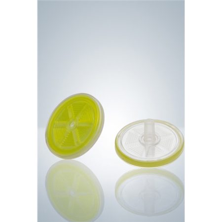 Round filter set, yellow with single sided connector, pack of 100