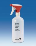 Spray bottle 1000 ml, PP transparent