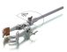  Universal clamp swivelling 180° zinc diecasting, powder-coated, cork inlay, bearing 0 - 80 mm