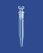   Test tubes with normal ground joint, socket NS 14/23, PE stopper height 17 x 115mm