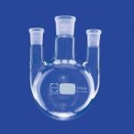   Three necked round-bottomed flask 3000 ml straight, 1 NS 29/32, 2 NS 14/23