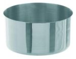   Evaporating dish flat shap, 18/8 steel diam. 80 mm,height 20 mm,cap. 100 ml