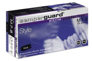 SFD solutions ,MUENSTERDisposable gloves size M (78)Semperguard Xpert, Nitrile,blue, powderfree, pack of 100