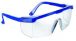  "LLG-Protection spectacle ""Classic"" blue frame, clear lenses, 2C-1.2 U 1 F CE, anti-scratch"