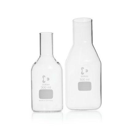 Culture media bottle 500 ml with straight neck, neck dia. 46 mm for glass caps, DURAN®