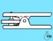 Fork Clamps for Spherical Joints , KS 13