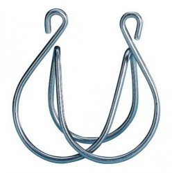 Wire clips,chrome-nickel steel,for NS 14/23