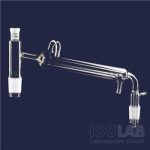   Distilling link, without condenser 400 mm and jacked NS 14/23, for dest.-thermometer, with vacuum adapter, cone(e) NS 29/32, boro 3.3