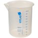   Griffin beaker 3000ml, blue graduation PP, low form, autoclavable up to 121°C for 20 min.