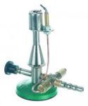   Safety burner, natural gas with needle valve, air regulation, pilot flame, max. 1300°C, 1.53 KW