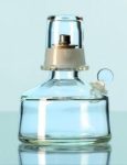   Spirit burner,soda-lime glass,cap. 100 ml without tubulature,without wick and socket