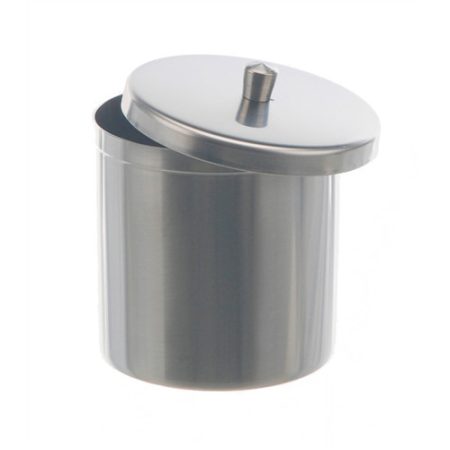 Dressing jar with lid 400 ml 85 x 85 mm, 18/8 steel