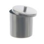   Bochem  Dressing jar with lid 700 ml  100 x 100 mm, 18.8 steel
