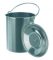container 2 l with lid and handle 150 x 130 mm, 18/8 steel