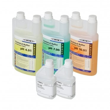 Standard buffer solutions,DIN/BS,pH 4.01,250 ml with batch certificate for download