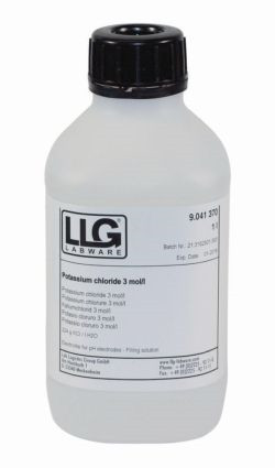LLG-Potassium chloride solution 3 mol/l (AgCl sat.), 250 ml