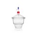   DURAN® Desiccator DN 300 with screw thread in lid and base, with stopcock