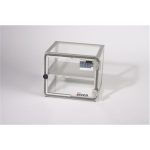   Bohlender Desiccator cabinet,glass-clear acrylic with mnetic closure,310x375x525 mm