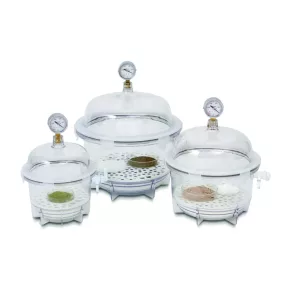 LLG-Vákuum exszikkátor VDR-20, kerek PC, Ø 242x279mm