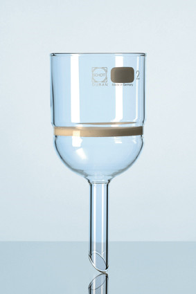 Filter funnel,DURAN®,type 151D,cap.4000ml diam. 175 mm,porosity 3