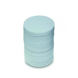 Glassfiber papers, round, GF 9, diam. 90 mm, 70 g/m?, separation efficiency 99.97 %, pack of 100