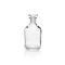   Narrow neck reagent bottles,soda glass,clear, with NS glass stopper,cap.100 ml