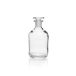   Narrow neck reagent bottles,soda glass,clear, with NS glass stopper,cap.1000 ml