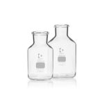 Wide mouth bottles, clear 100 ml, DURAN, without stopper