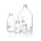  Laboratory bottle 750 ml, clear glass GL45, with division, w/o cap and pouring ring