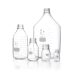   Laboratory bottle 750 ml, clear glass GL45, with division, w/o cap and pouring ring