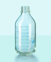 Laboratory bottle 250 ml, clear Pressure Plus, GL45, DURAN®, pressure resistant -1/+1,5 bar