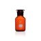   Wide neck reagent bottle 250 ml, amber soda-glass, with PE stopper