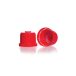 screw caps,PP,red,with valve,GL32 H
