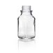   Square screw cap bottle 1000 ml wide neck, clear, thread 60, soda-lime glass, without cap pack of 10
