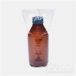   Narrow neck bottle 500 ml, PP GL 45, with screw-cap, amber pack of 100