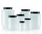   Storage jar, round, HDPE, natural, 500ml, without lid (9073073)