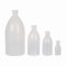   LLG-keskeny nyakú palack 50 ml kerek, LDPE, nature, záró, csomag: 50