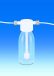 Gas washing bottles,PFA,with frit,cap. 1000 ml