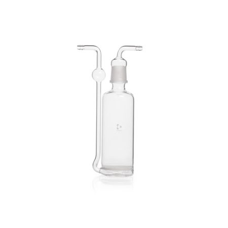 Gas washing bottle,DURAN® with fused-on filter plate,cap. 350 ml