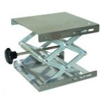   LLG-Lab jack 200x200 mm height min.60 mm, height max.270 mm, stainless steel