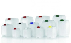 Industrial jerrycan without closure 10 l, natural, with UN approval closure 9.140 042
