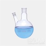   Two-neck round flask 100 ml CN NS 24/29, SN NS 14/23 parallel borosilicate glass 3.3