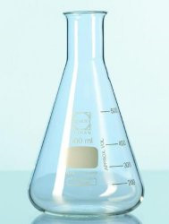 Erlenmeyer flasks,DURAN®,narrow neck,cap. 25 ml