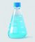   Erlenmeyer flask 1000 ml Borosilicate glass 3.3, white graudated, with screw-cap GL32